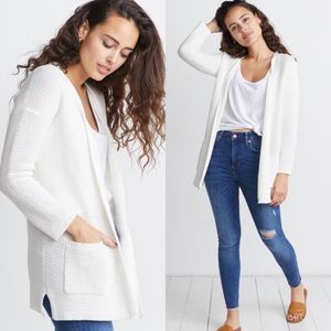 Marine Layer Catalina Cardigan in Antique White